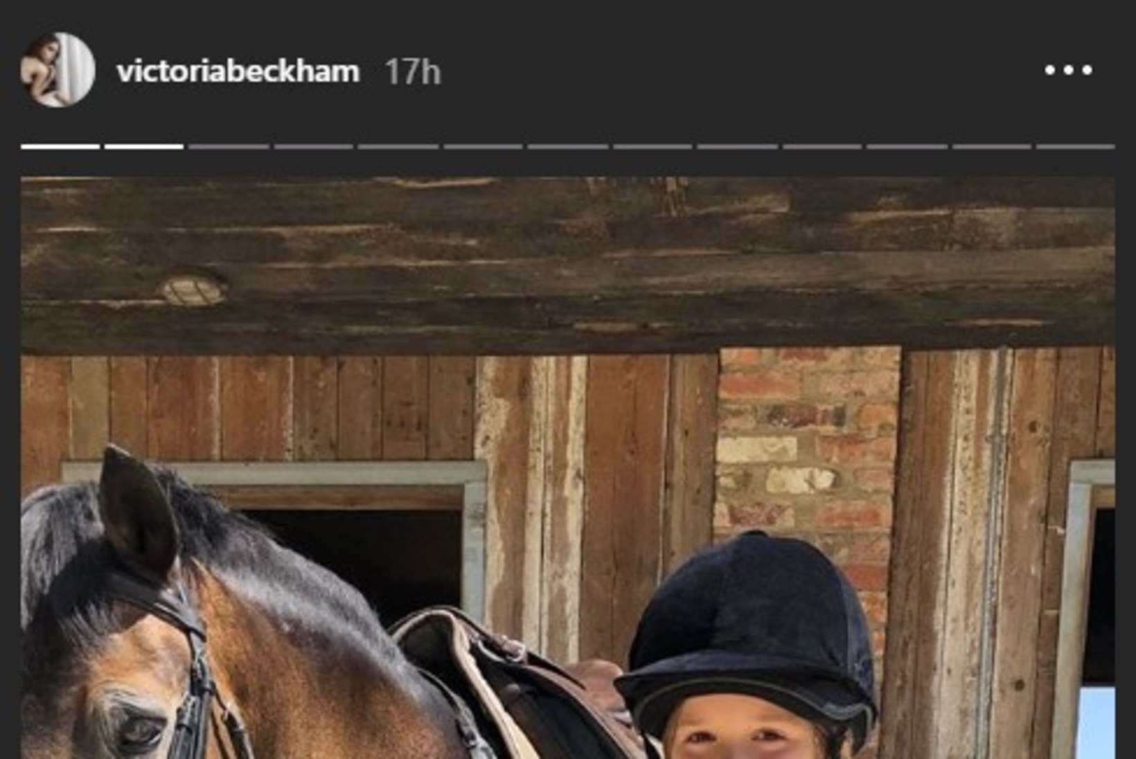 Beckhamid kinkisid tütrele sünnipäevaks poni