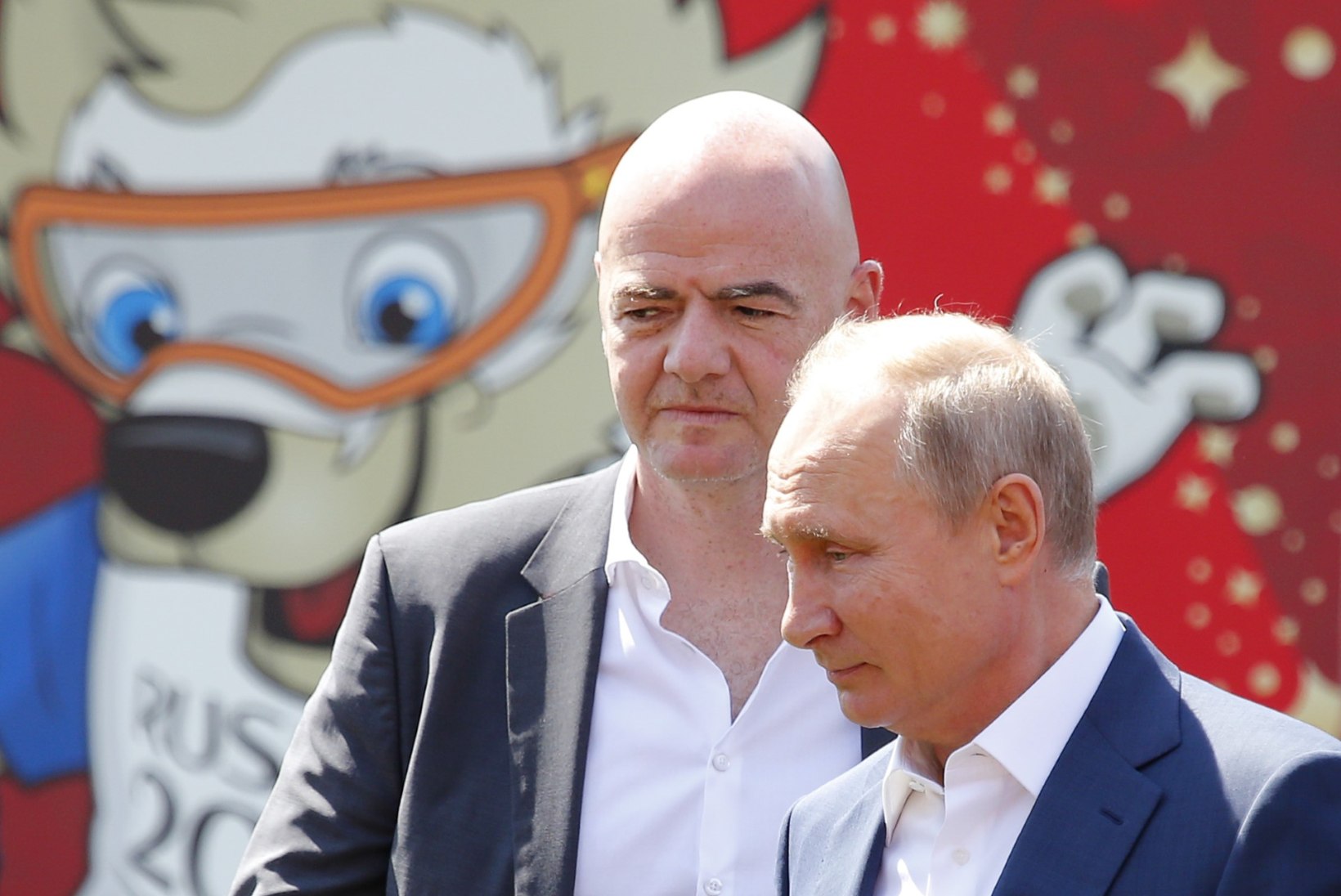 FIFA president: suur aitäh, Venemaa valitsus ja president Putin