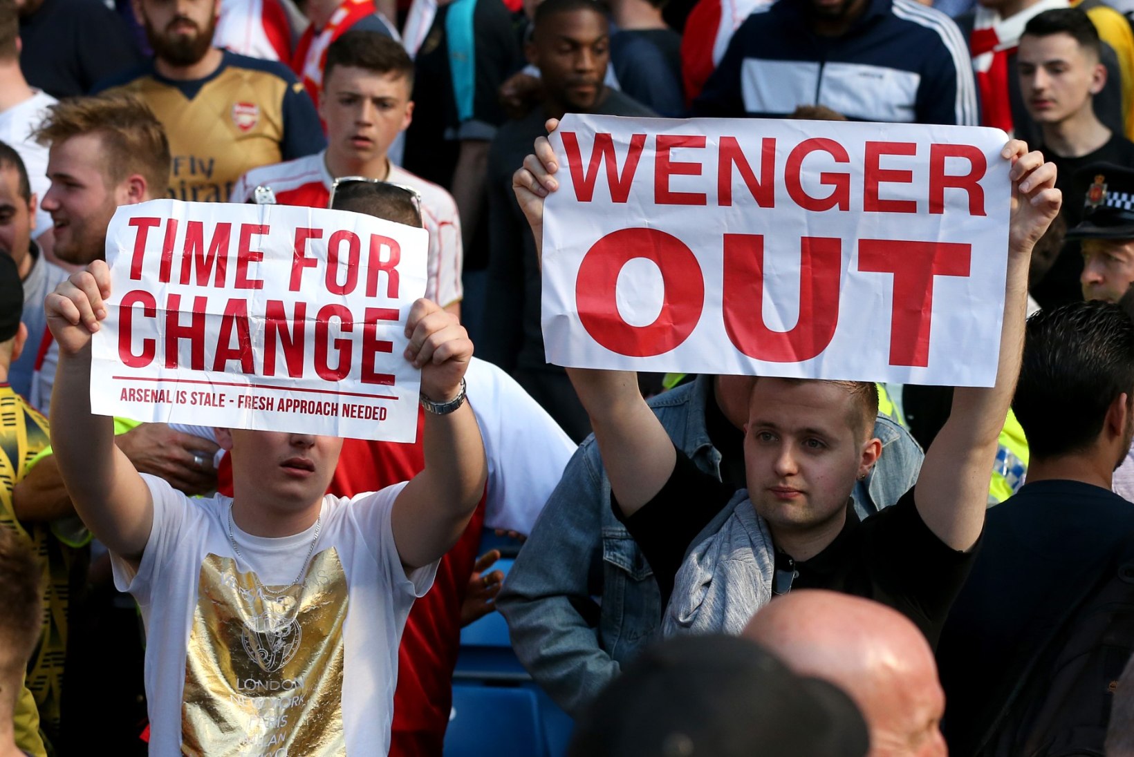 Arsene Wenger tunnistas, et oli liiga kaua Arsenali peatreener