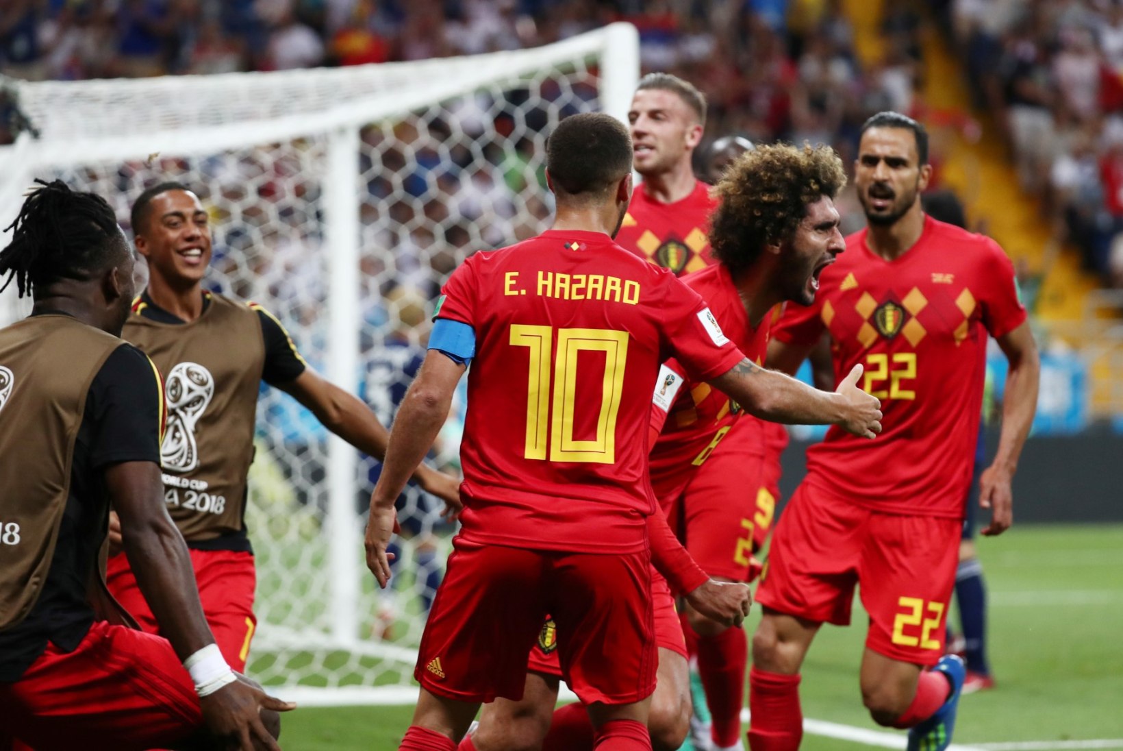 NII SEE JUHTUS | Jalgpalli MM: Belgia pääses ülenoatera, Brasiilia näitas musklit, nüüd madistatakse omavahel