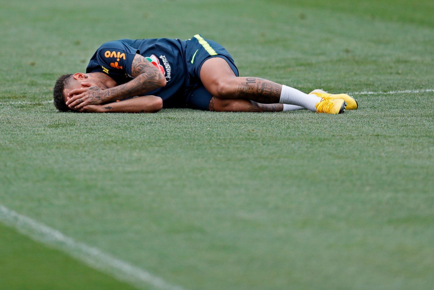 Tule taevas appi! Selgus, mitu minutit on Neymar Venemaa jalgpallimurul püherdanud