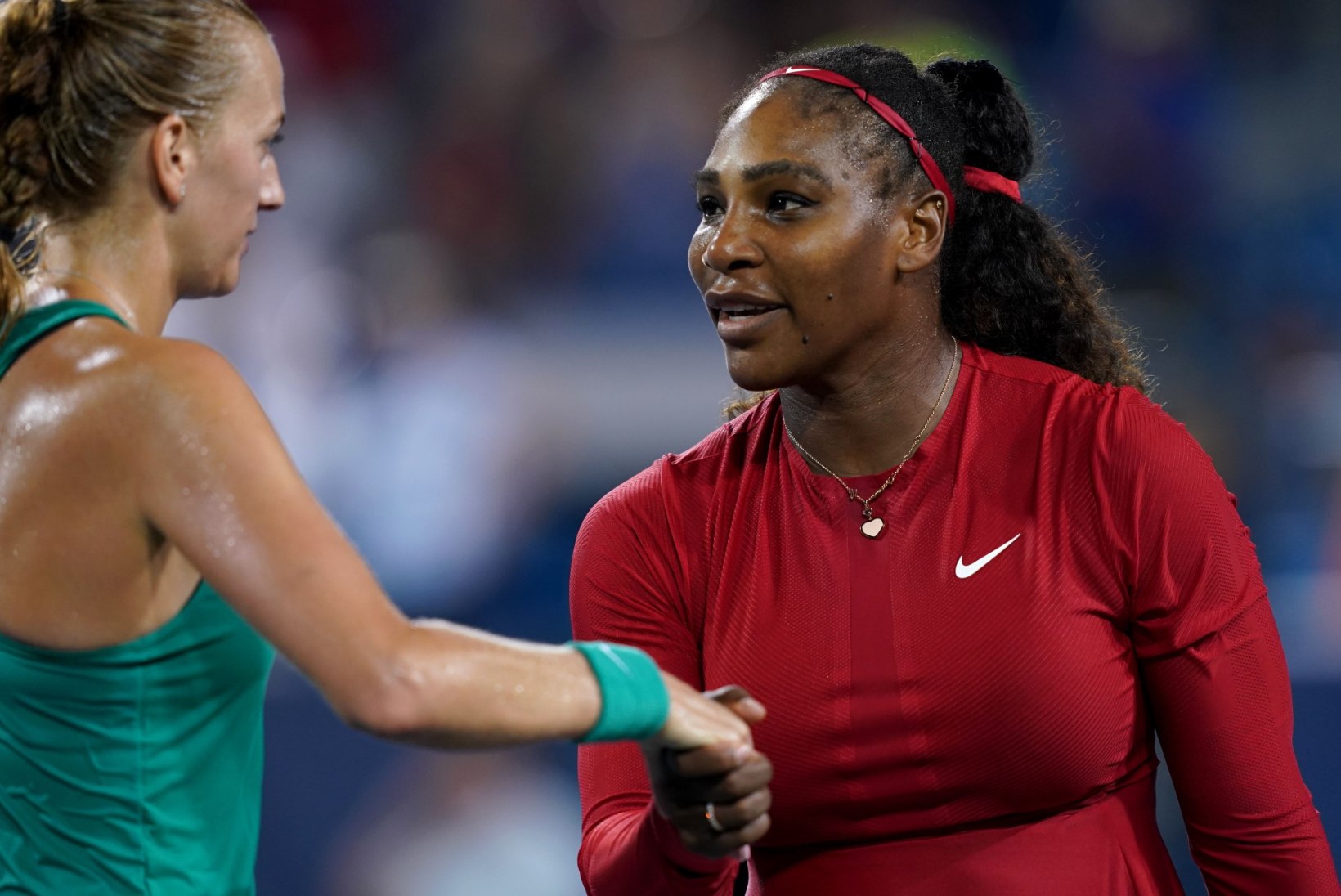 Serena Williams langes Cincinnatis varakult konkurentsist