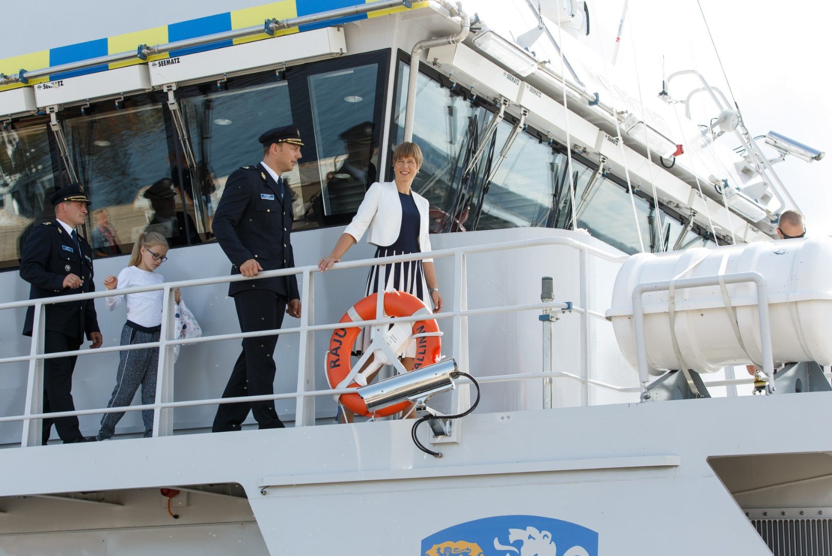 ÕL VIDEO JA GALERII | President uudistas piriivalve uut patrull-laeva