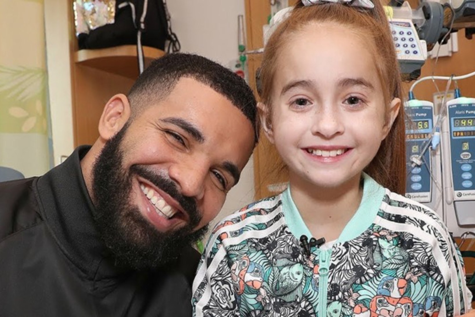 11aastane Drake'i fänn sai pärast superstaari visiiti uue südame