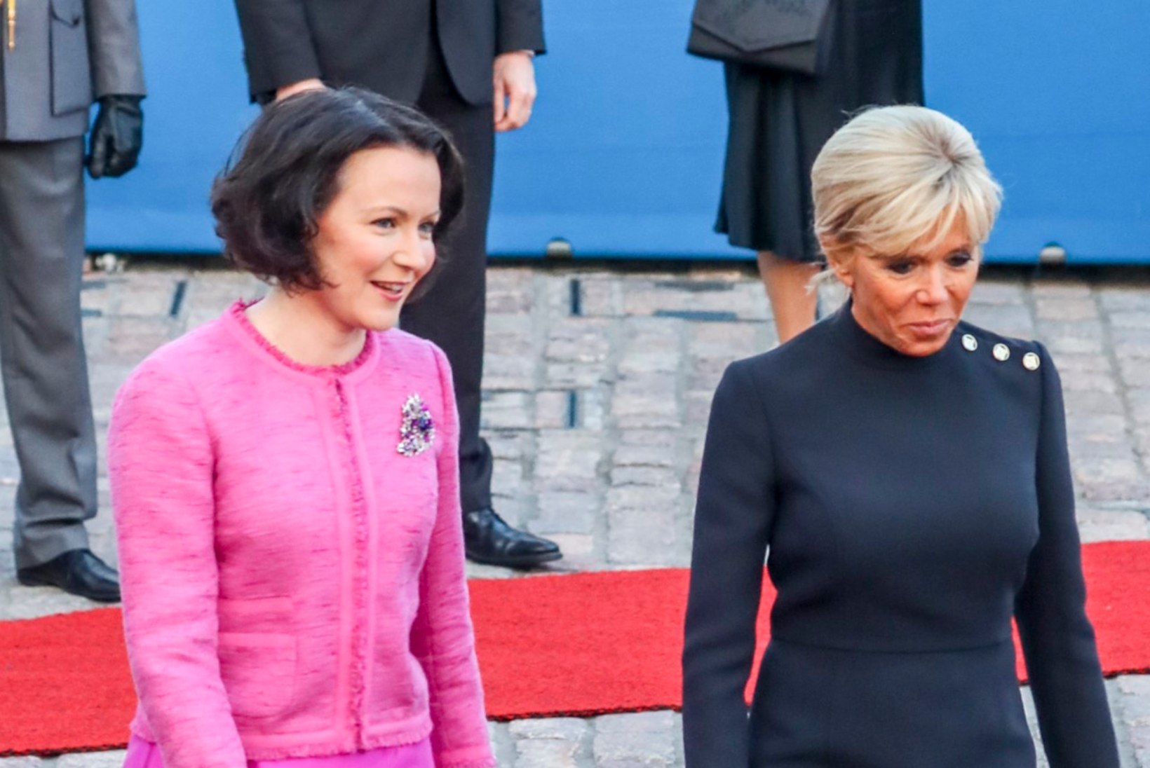 FOTOD | Macron saabus koos abikaasaga Soome