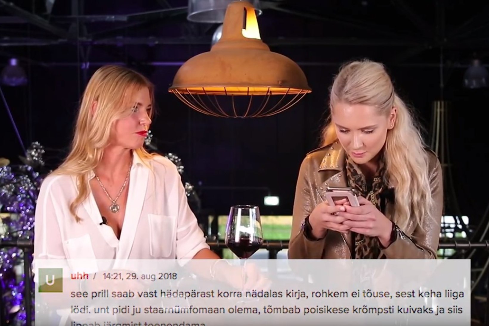TV3 VIDEO | Brigitte Susanne Hunt ja Anu Saagim loevad õelaid kommentaare: neid kirjutavad ilmselt maakad