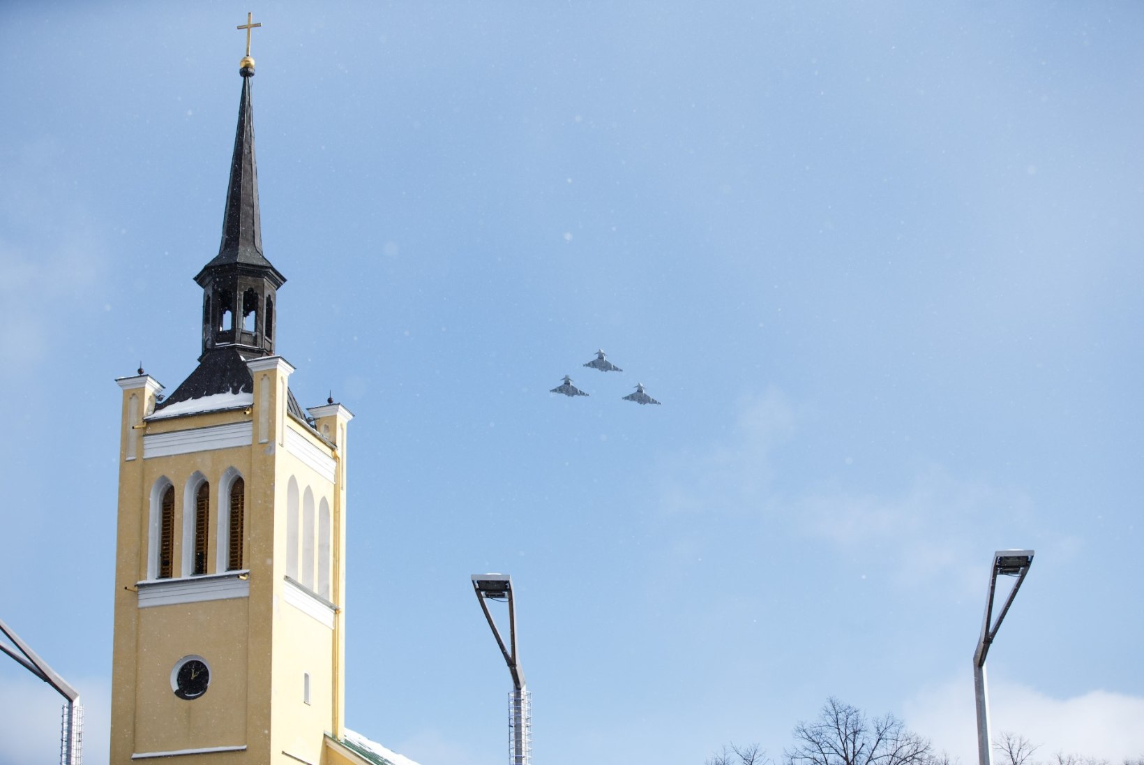 Õhuturbe lennukid harjutavad tuleval nädalal Eesti õhuruumis