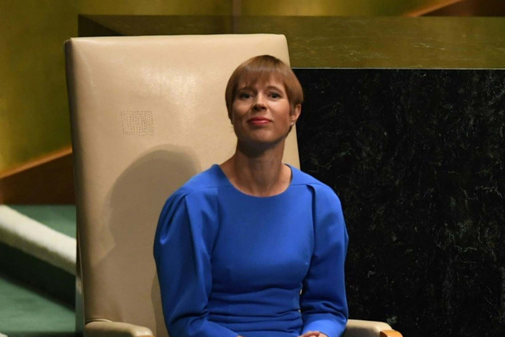 Kaljulaid teatas ÜROs, et temast saab laste ja naiste heaoluga tegeleva liikumise juht