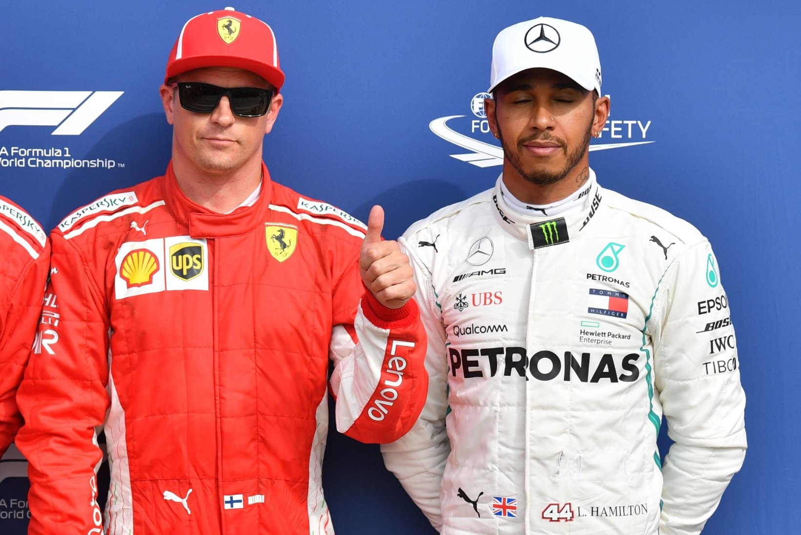 Hamilton kiidab Räikköneni: tundub, et ta ei vananegi!