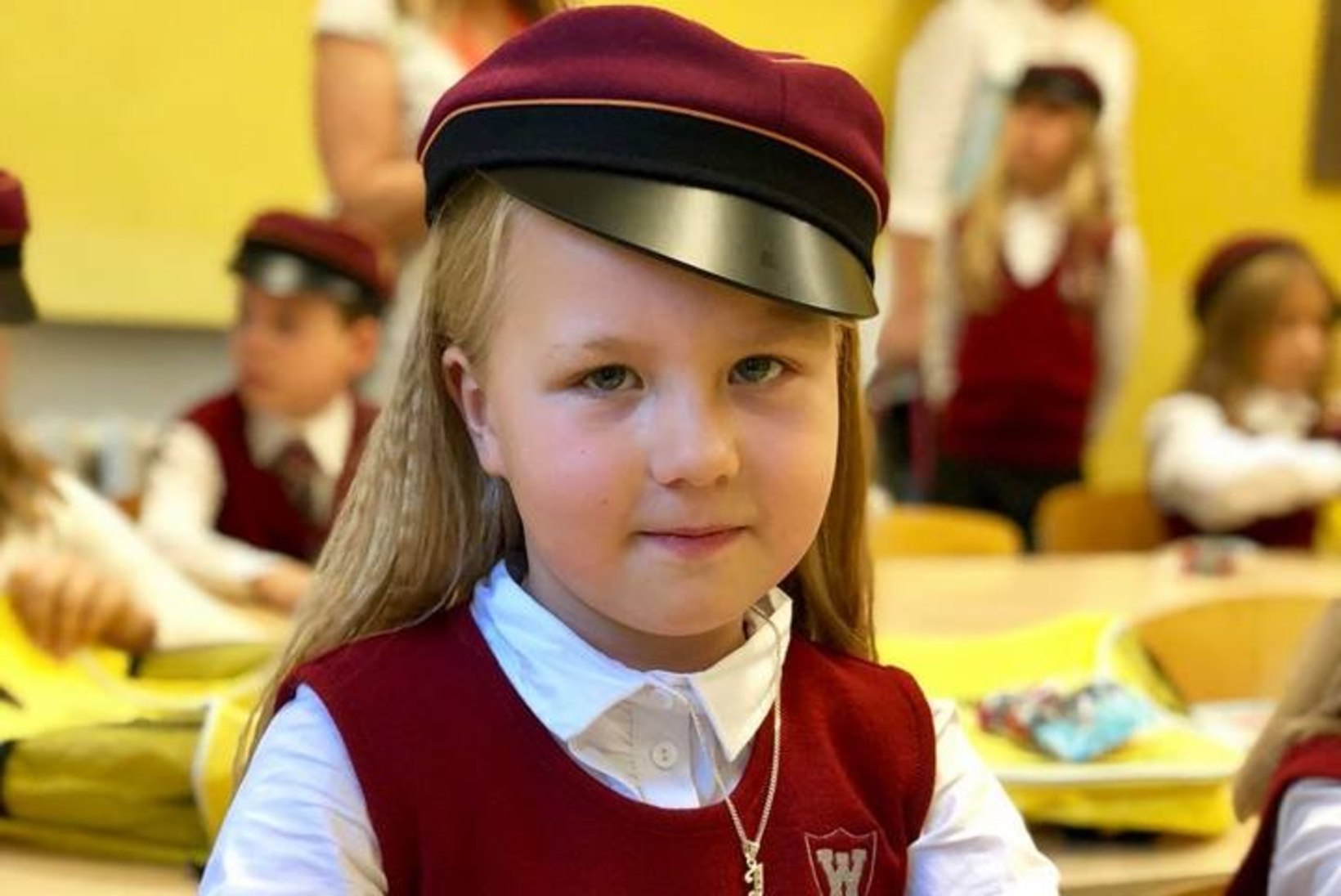 Jaanus Saksa tütar astus esimesse klassi: loodan, et ma ei pea hakkama iga päev koolis käima
