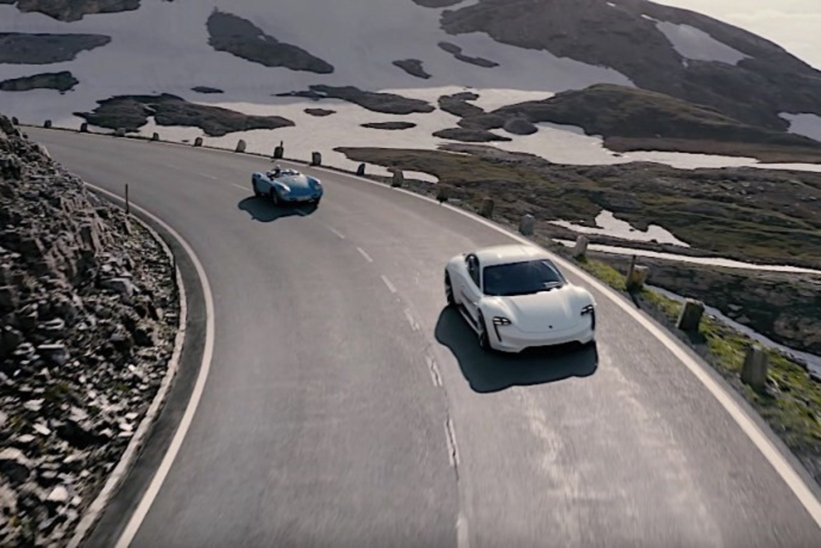 VIDEO | Austria kuulsaim Kõrg-Alpide tee Porsche Taycani ja Mavic 2 pilgu läbi
