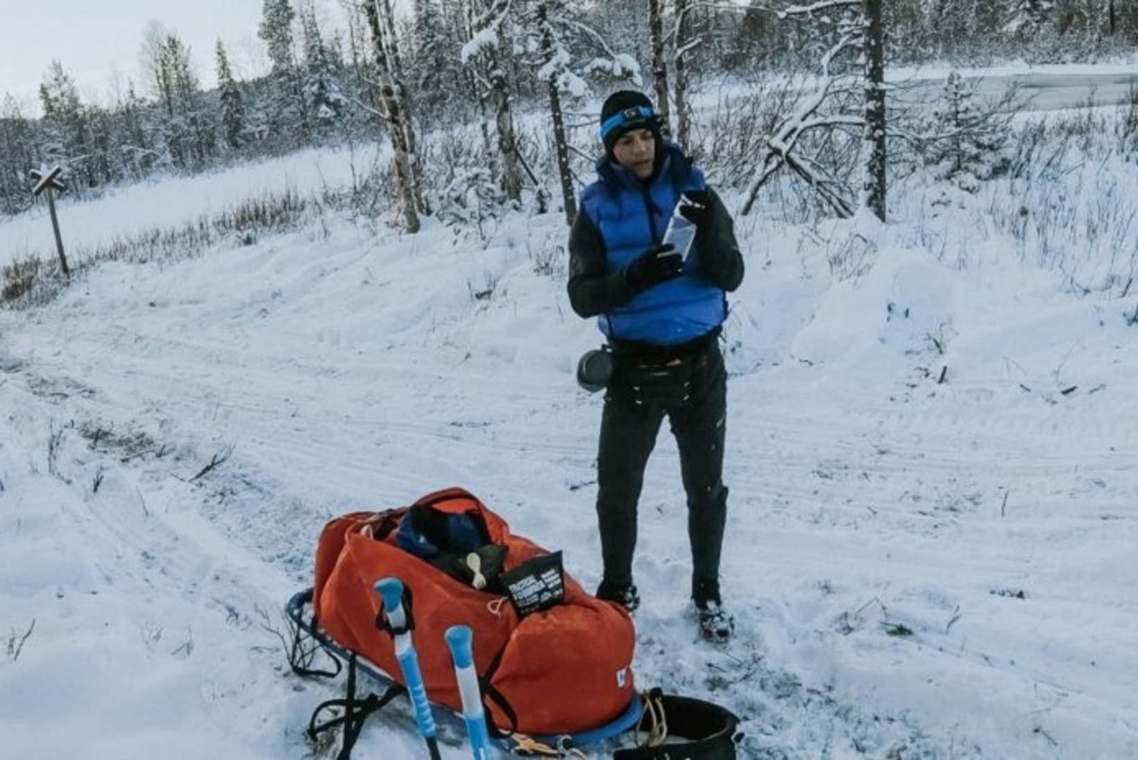Arktikamaratoni rekordit jahtiv eestlane: suurem eesmärk on elusalt tagasi tulla