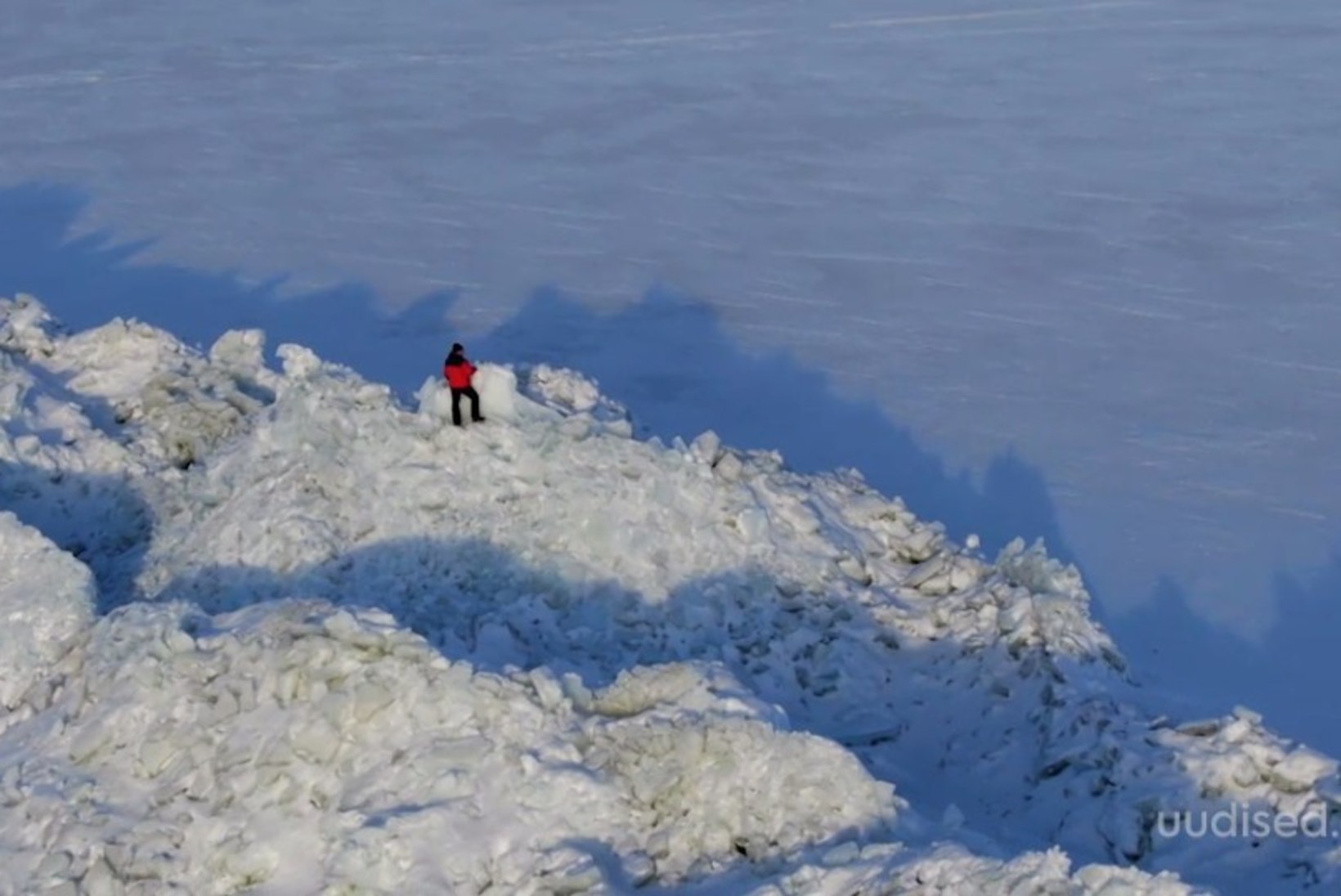 TV3 VIDEO | VÄGEV VAATEPILT: loodus on Peipsi järvele tekitanud võimsad jääkuhilad