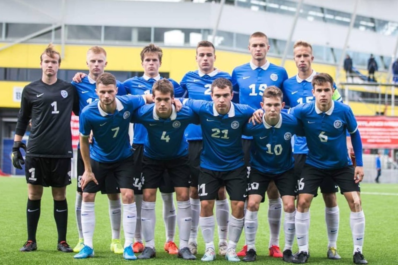 Eesti U19 koondis sai Venemaa eakaaslastelt korraliku keretäie