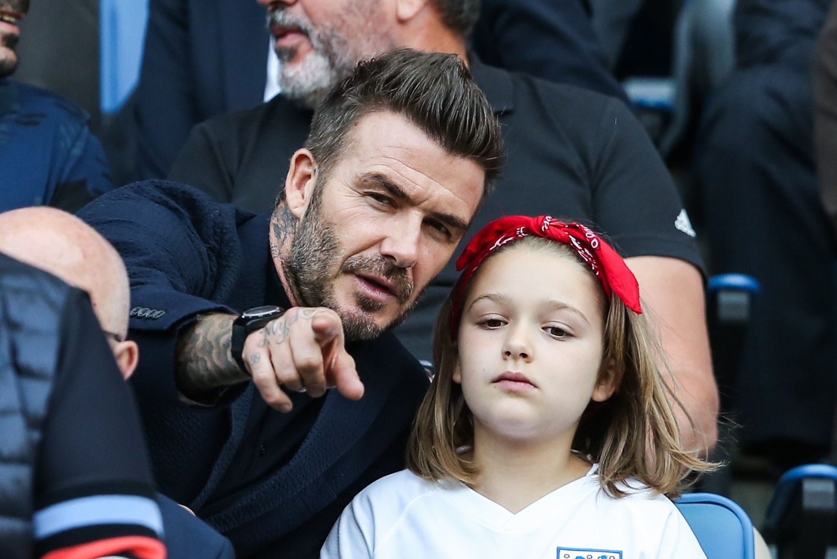 David Beckham on ootamatult range isa!