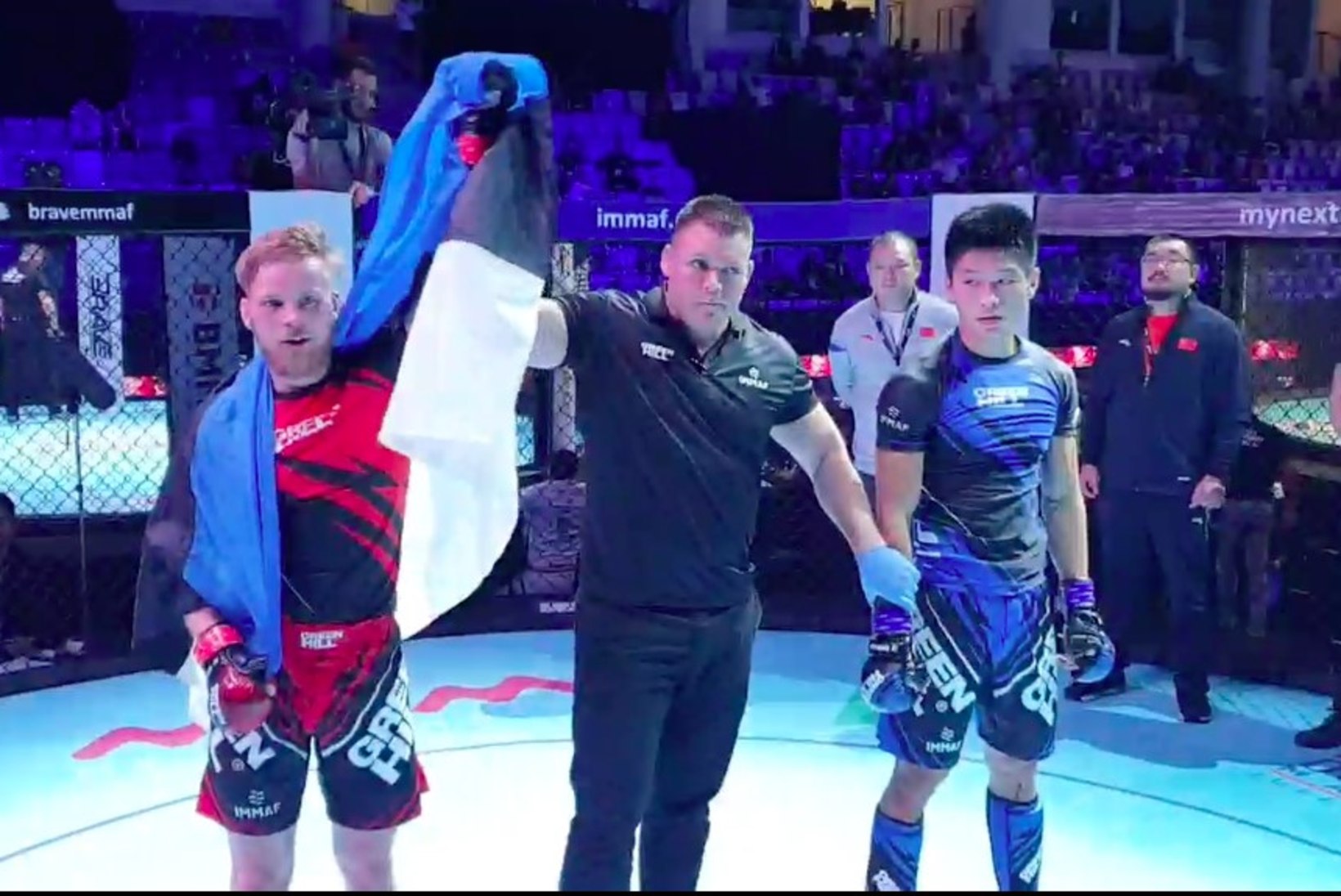VIDEO | Kaks Eesti vabavõitlejat jõudsid MMA maailmameistrivõistlustel veerandfinaali