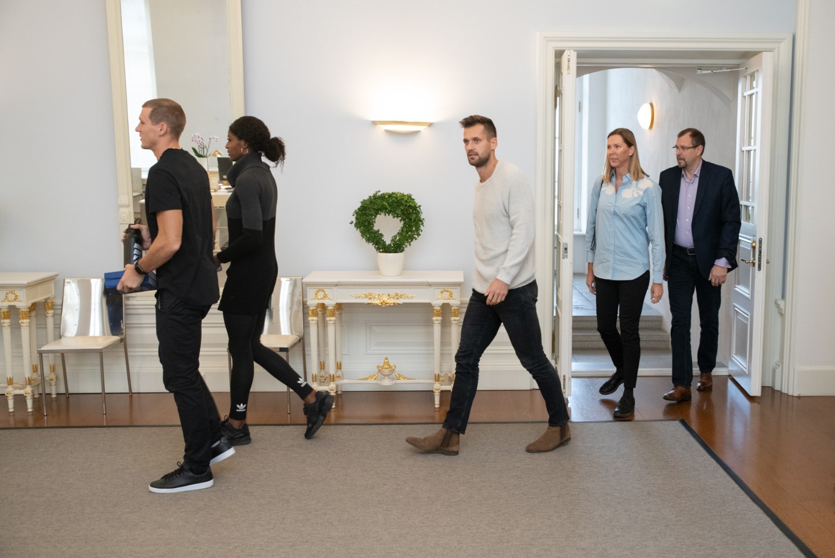 GALERII | Magnus Kirt ja perekond Uibo külastasid peaminister Ratast
