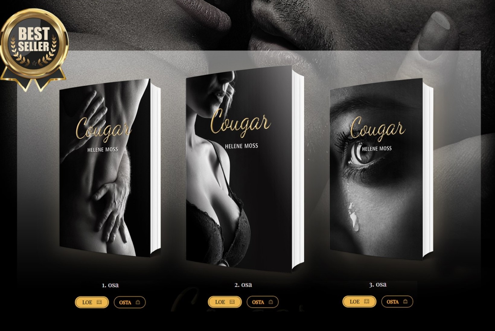 KULDNE KLASSIKA: menuki „Cougar“ autor Helene Moss põimib lugejad külmal ajal kuumade tunnete kütke