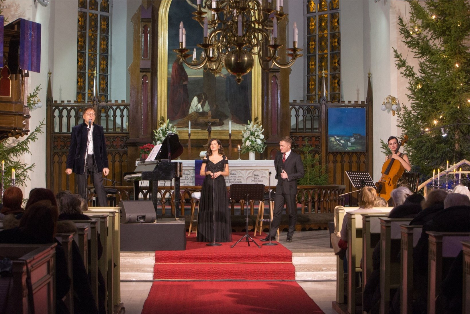 PILDID | Rein Rannap jõulukontserdist koos Silvia, Oti ja Birgitiga: mu mured ei täitunud
