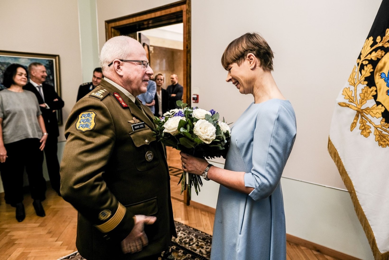 FOTOD | Juubilar Kersti Kaljulaid tänab õnnitlejaid