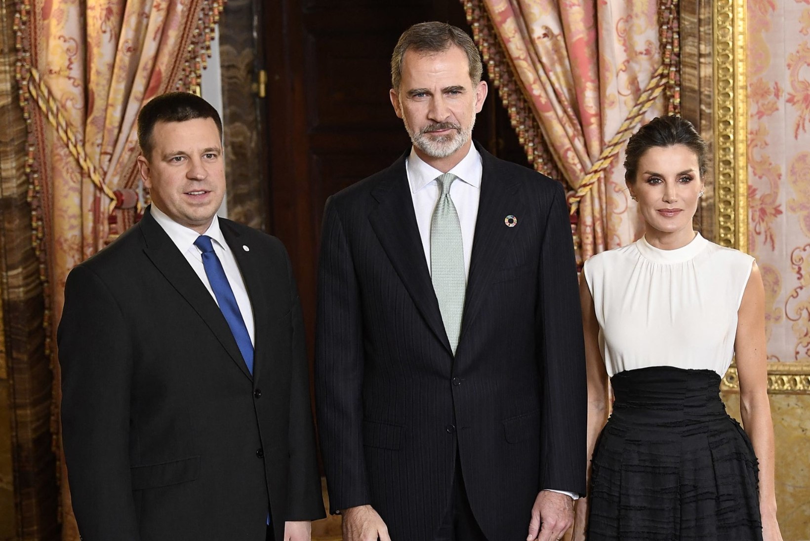 FOTO | Jüri Ratas kohtus Madridis Hispaania kuningapaariga