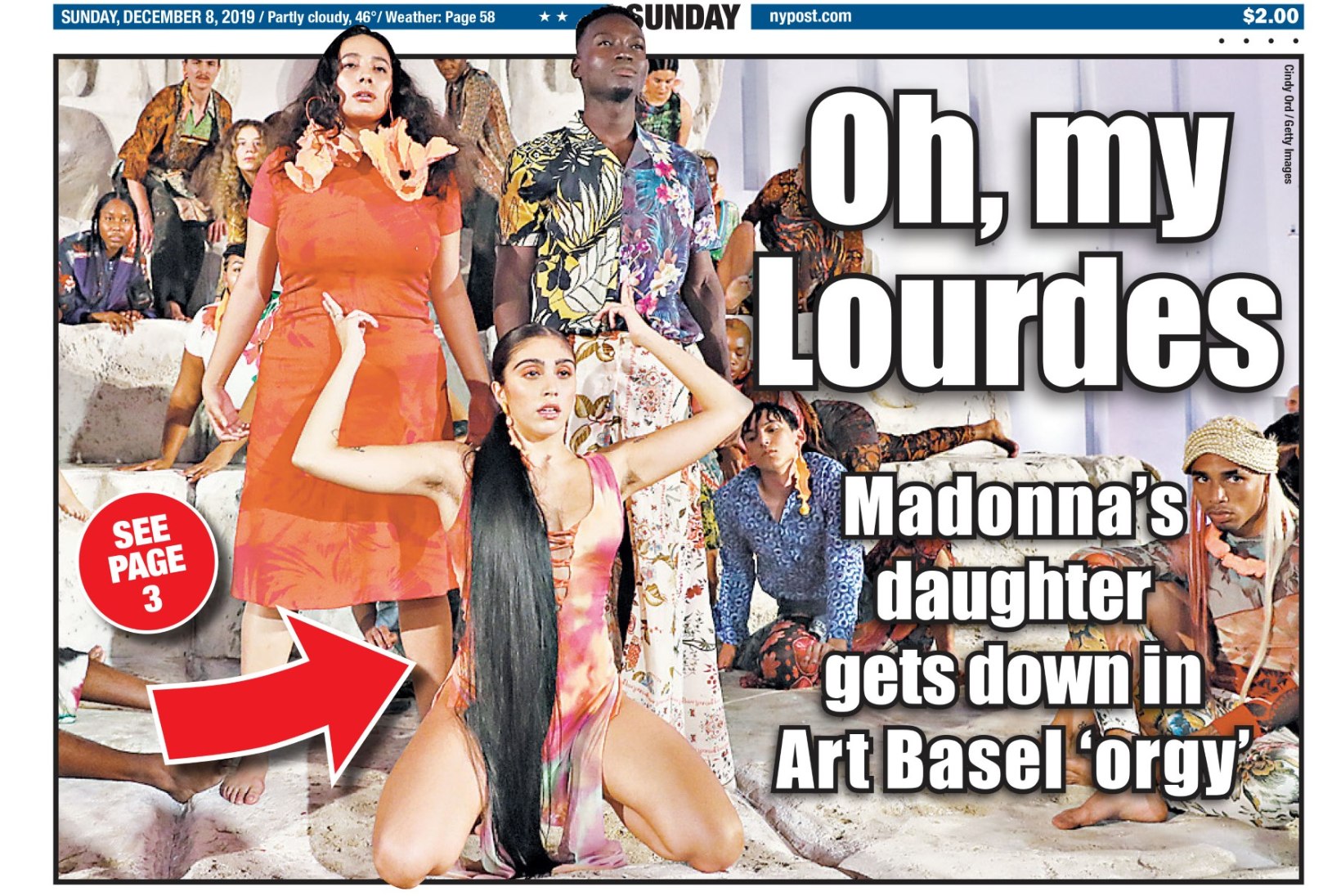 VIDEO  | Madonna tütar Lourdes osales šokeerival kunstiorgial