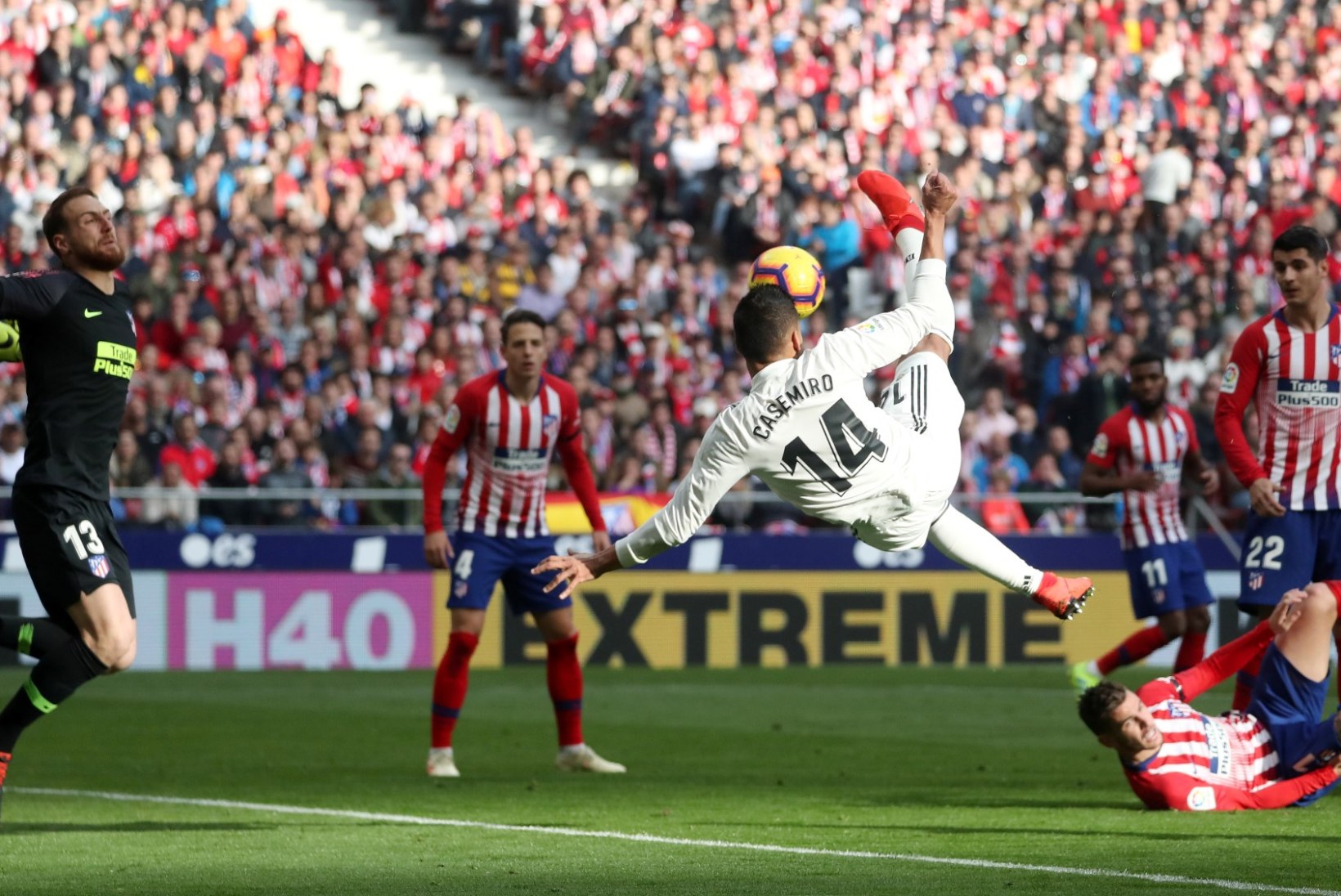 VIDEO | Casemiro vajutas Atleticole poolkäärid, Bale jõudis uhke tähiseni