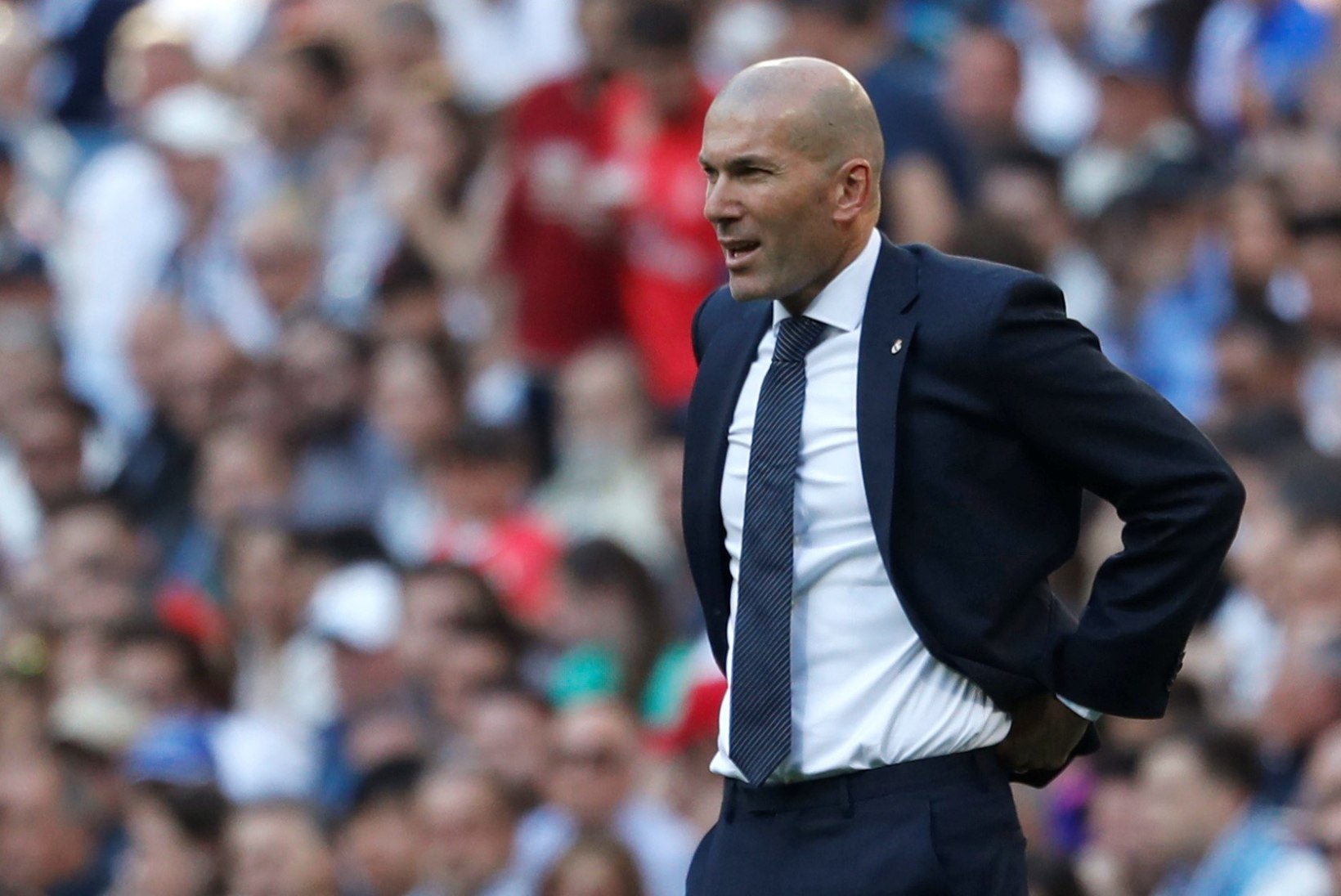 VIDEO | Reali etteotsa naasnud Zinedine Zidane tegi klubi presidendile ilusa juubelikingituse