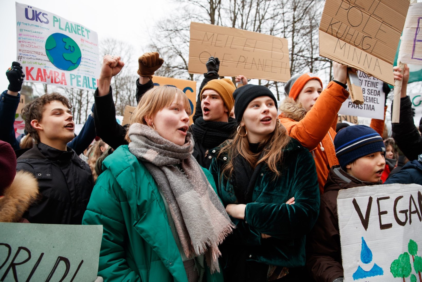 Kliimastreigi korraldanud noored KEI liidule: meeleavaldused ei lõpe, kuniks näeme konkreetseid samme kriisi lahendamiseks