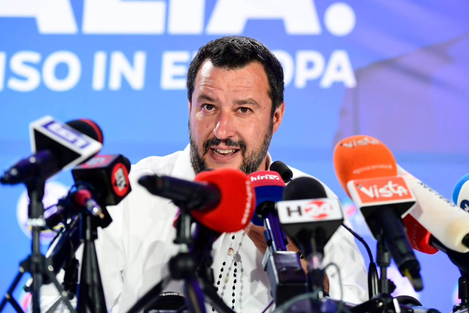 EUROOPA VALIS POPULISTE: võidu üle rõõmustavad Salvini, Le Pen, Farage ja Orban