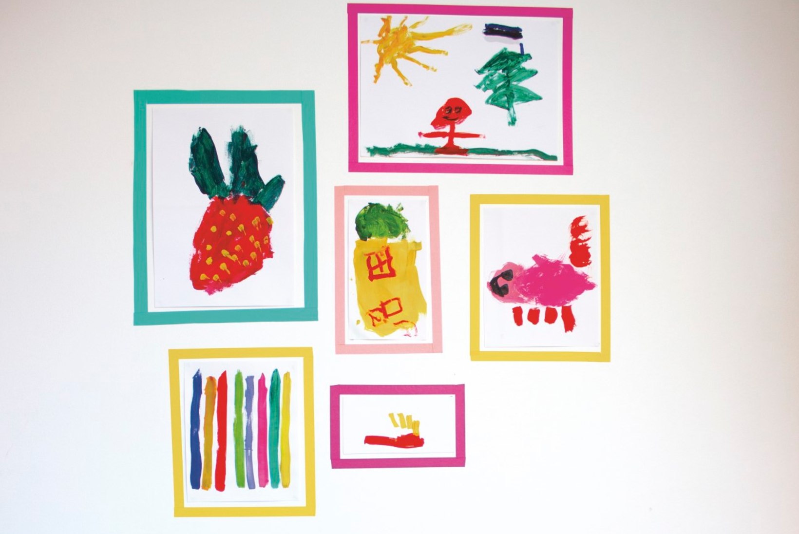 Vahvad mälestused! 10 ideed, kuidas laste kunstitööd vaid tolmu ei koguks 