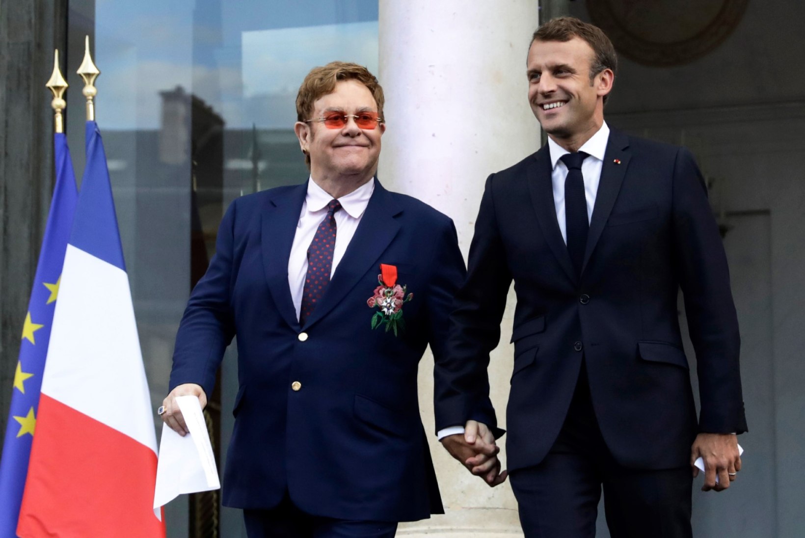 Elton John sai Prantsusmaa presidendilt riigi kõrgeima aumärgi
