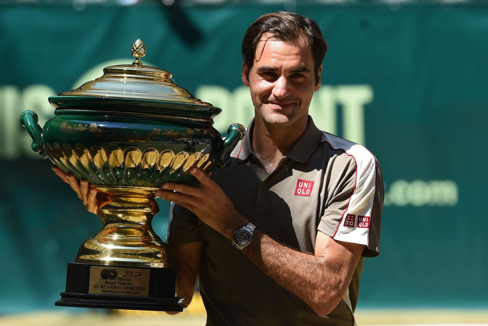 Tenniselegend Roger Federer tekitas Londonis „kaose“