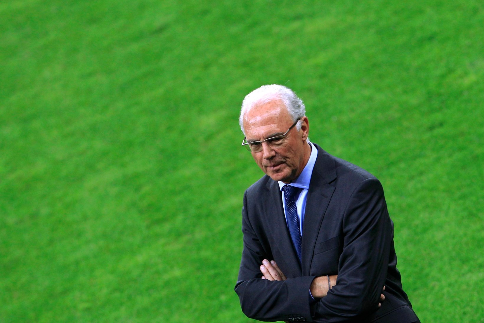 Osaliselt nägemise kaotanud Beckenbauer ajakirjanikule: polegi ju hullu, sest nüüd näen teid vähem