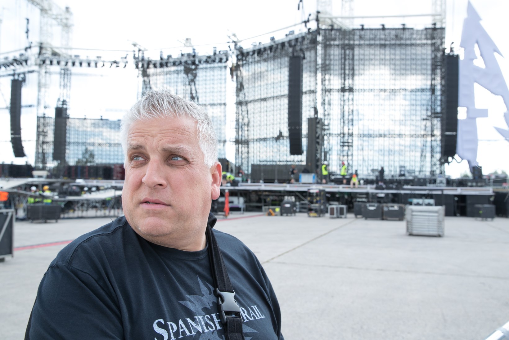 FOTOD LAVAST | Metallica produktsioonijuht John Zajonic: tundub, et Tartu vana lennuväli on meie tuuri kõige parem kontserdipaik
