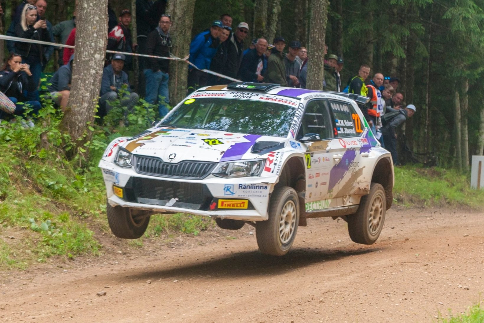 KARM! Veel üks Rally Estonial osalenu peab seljavigastuse tõttu võistluspausi tegema