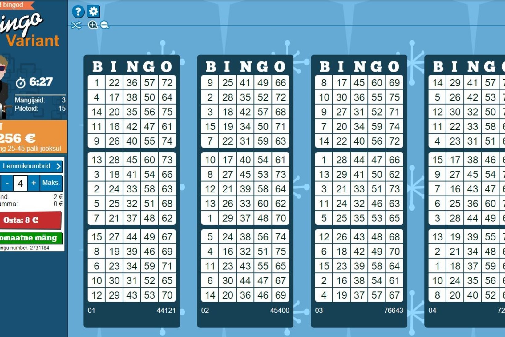Bingoga võideti rekordsumma – 150 000 eurot!