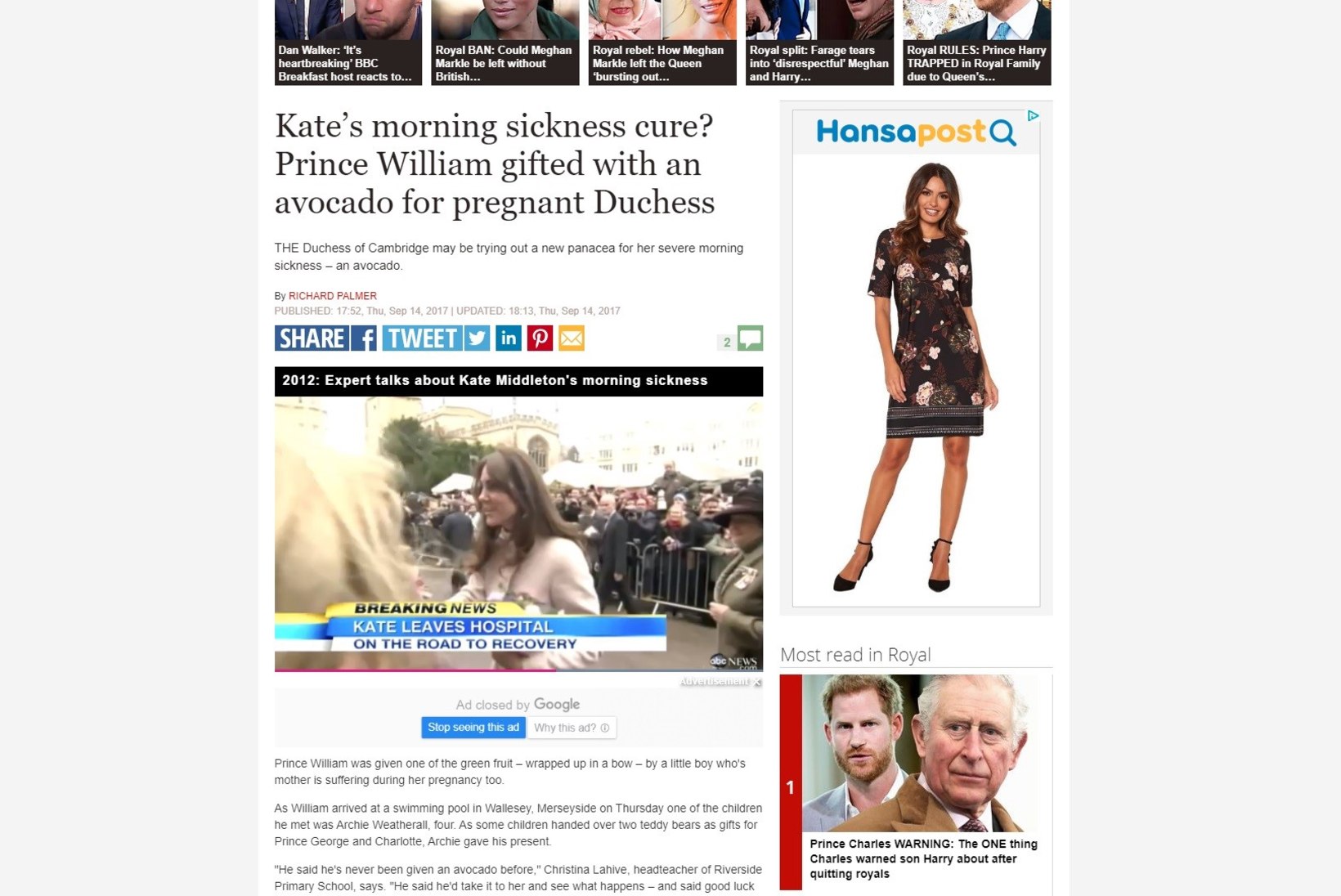 Ah et miks Meghan Kanadasse põgenes? Võrdle, kuidas Briti ajakirjandus on teda ja prints Williami naist kohelnud!