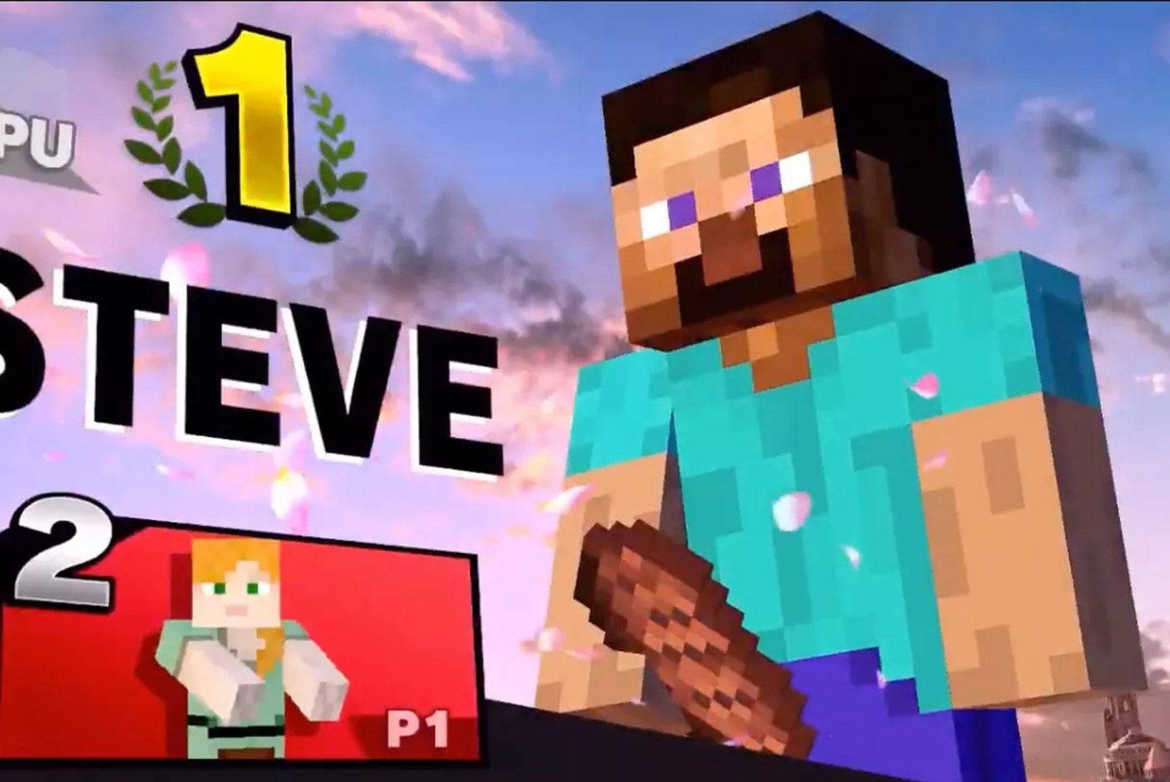 MEHEAU? EI, LIHATÜKK! „Minecrafti“ peakangelane ajas Nintendo kaklusmängu fännid segadusse