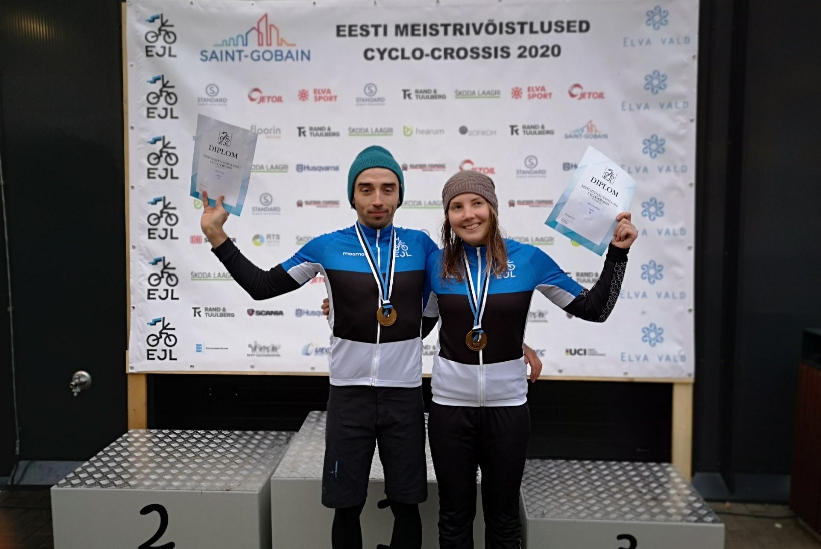 Cyclo-crossi Eesti meistriteks krooniti Loo ja Mõttus
