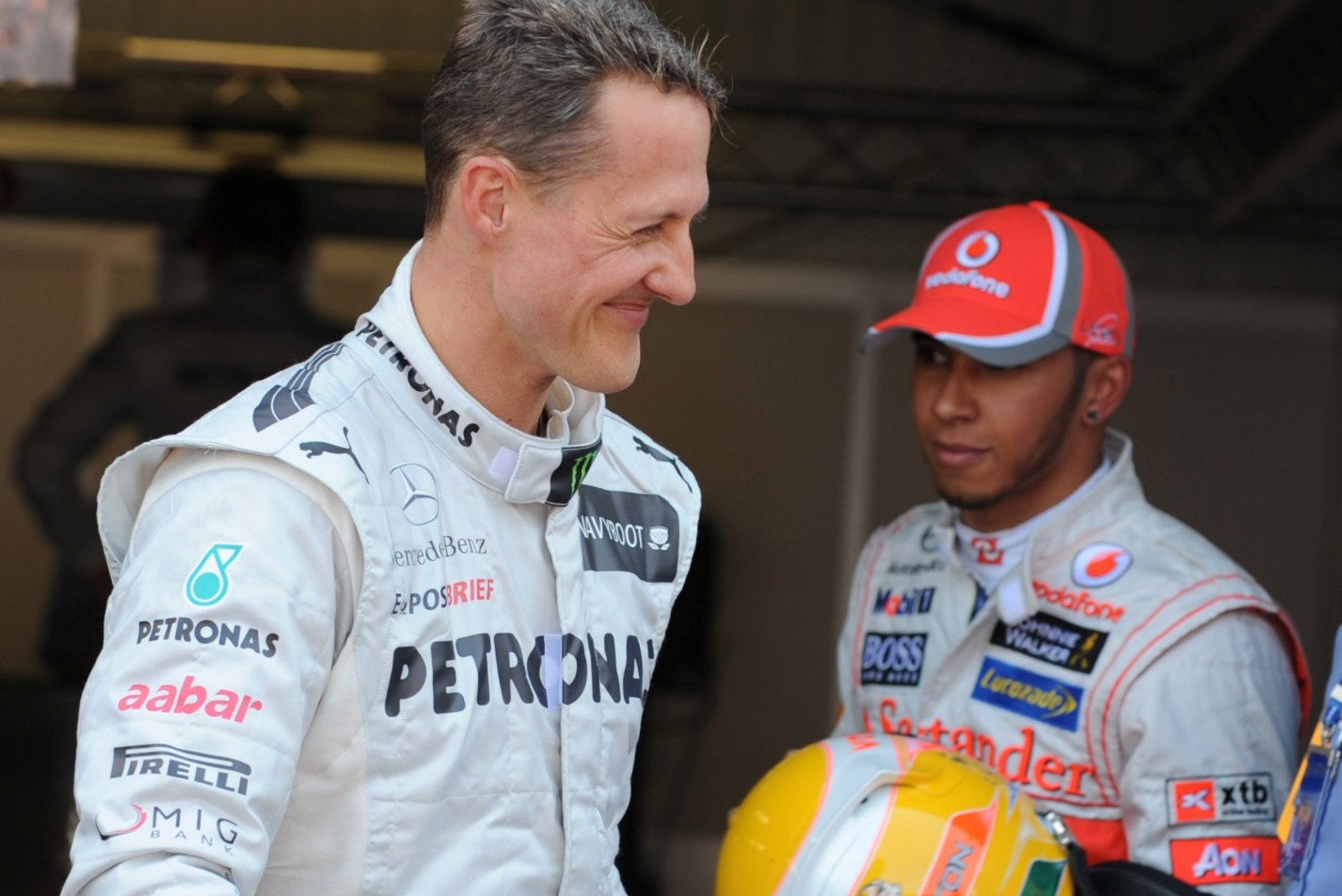 Hamilton iidol Schumacheri asendamisest: täiesti hullumeelne