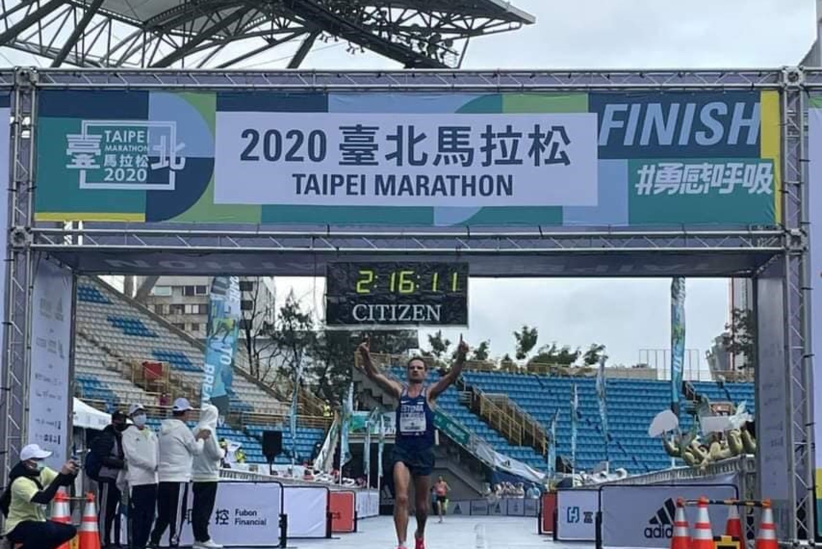 Kaks nädalat hotellitoas istunud Nurme kerkis Taipei maratonil poodiumile