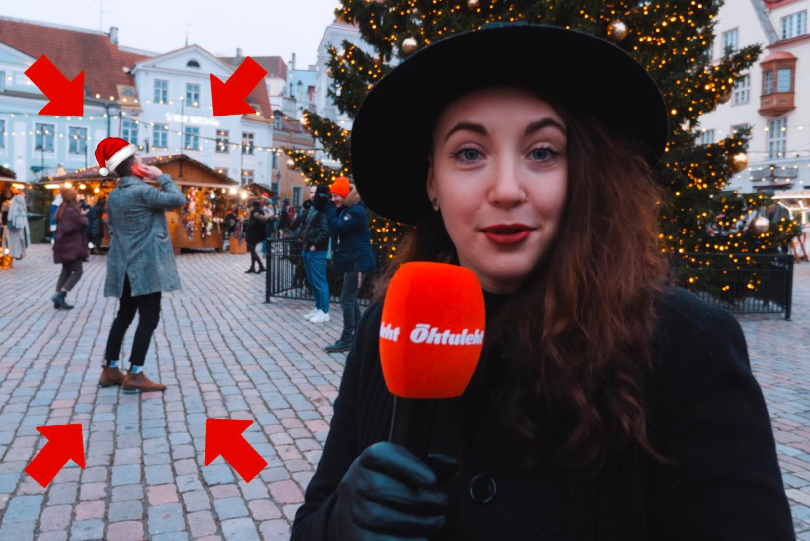 ÕL VIDEO | Tiir Tallinna jõuluturul: tulukesed ja glögi toovad õige pühademeeleolu. Jõulutervituse tegi ka üks kuumim Eesti staar