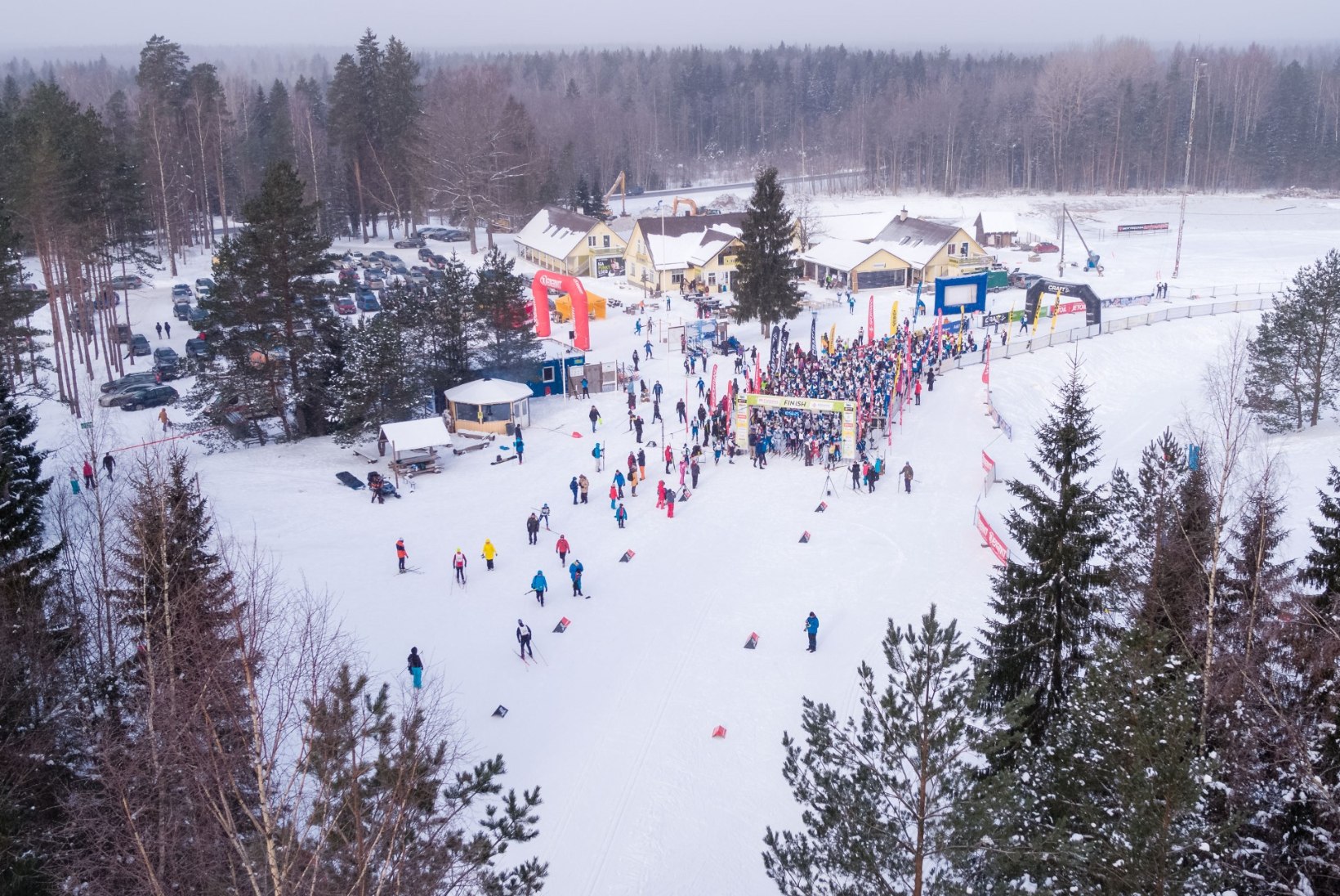 HURRAA! Avanenud lumekraanid päästsid Tallinna suusamaratoni