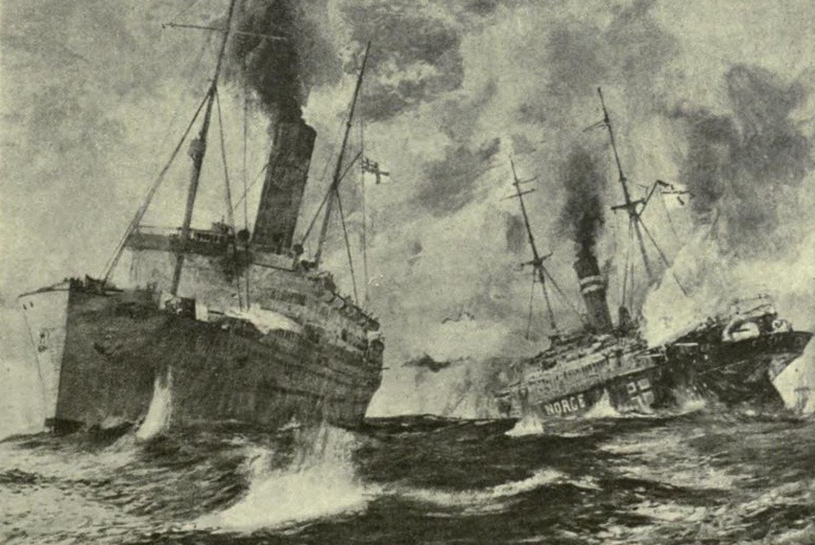 MINEVIKUHETK | 29. veebruar: Põhjamerel peetud merelahingus uppus kaks laeva