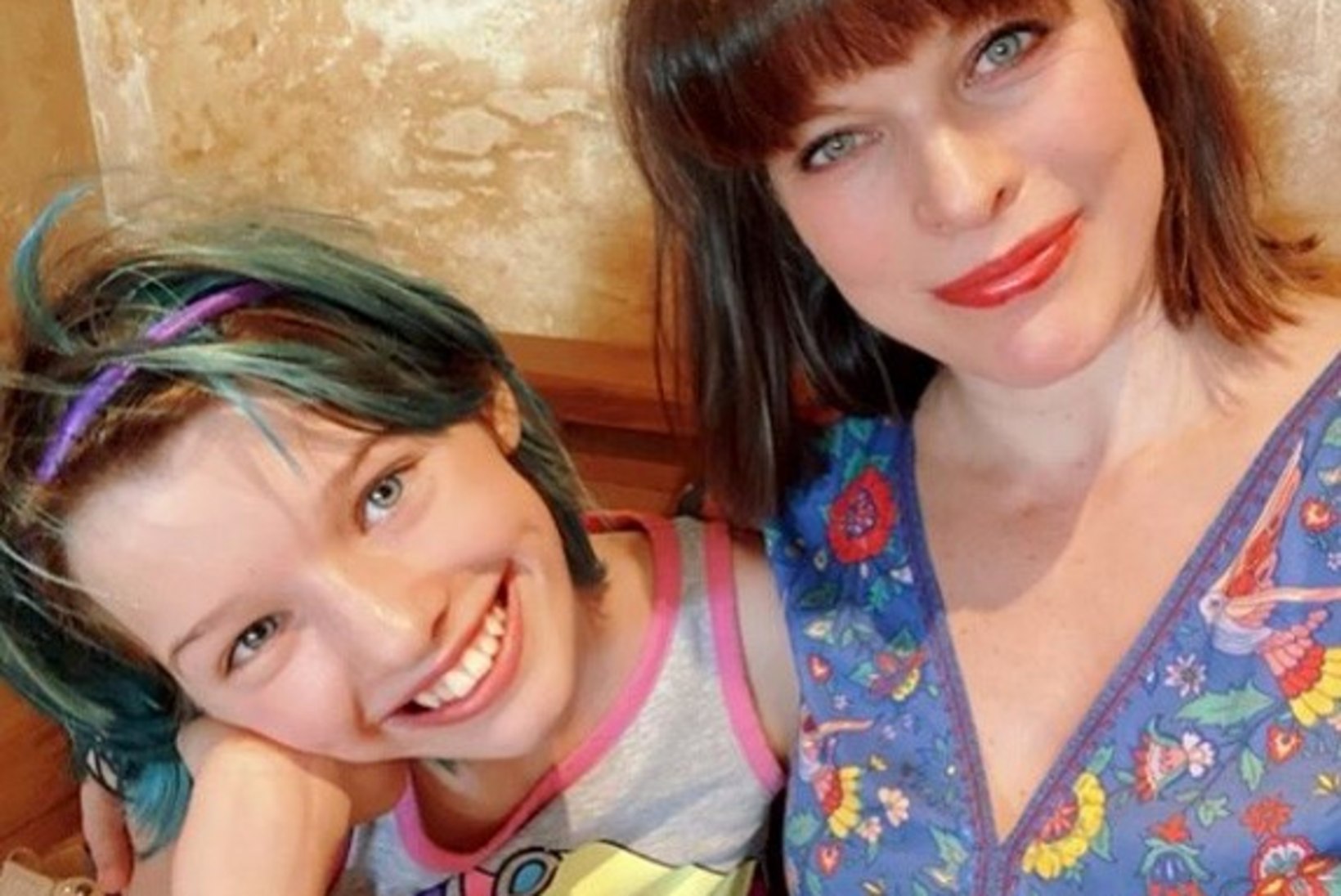 Milla Jovovichi tütar sai uues Peeter Paani filmis Wendy rolli
