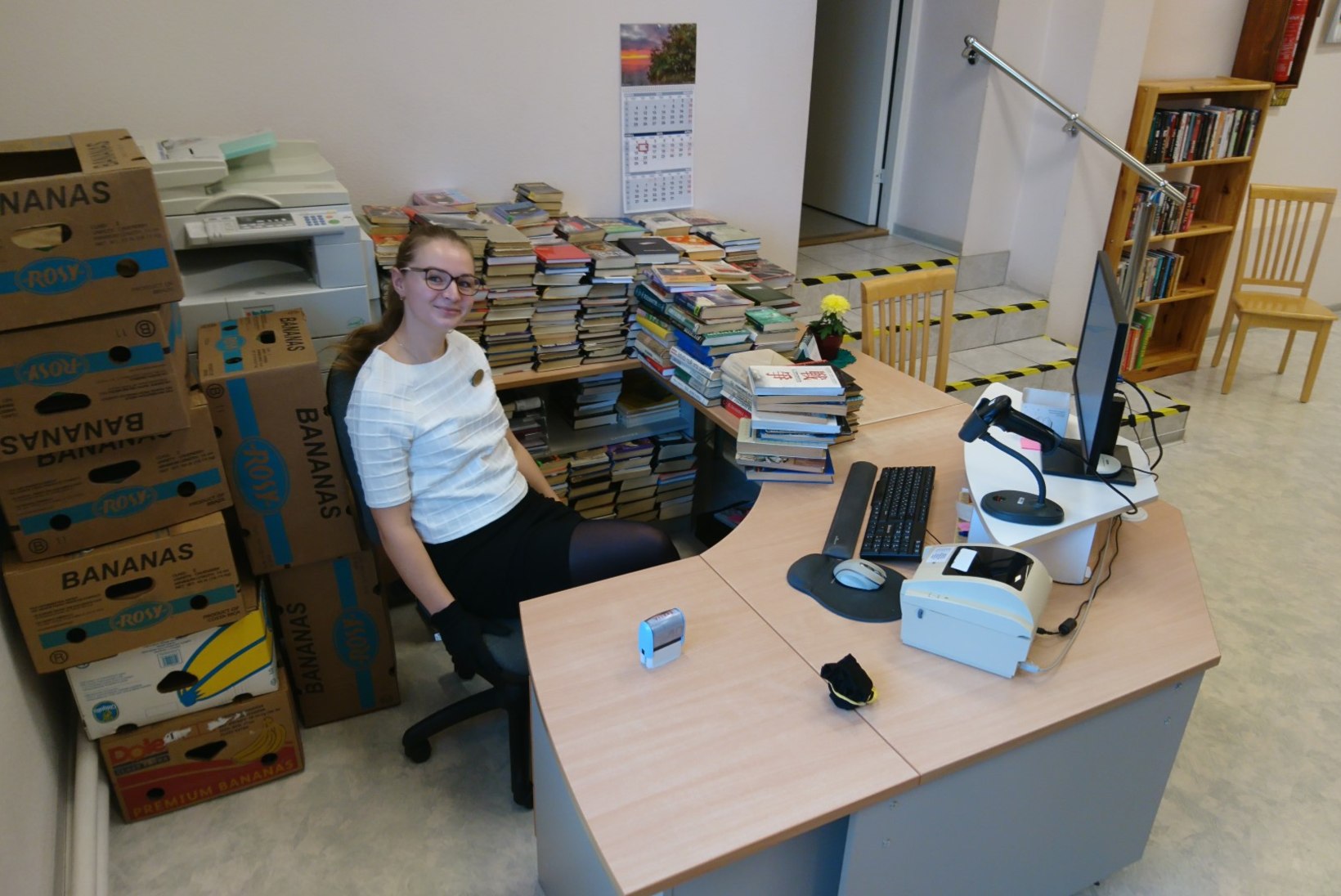 Raamatukoguhoidja Marie Pärkma: kuigi paljud arvavad, et mul on tööl aega lugeda, siis nii see ei ole!