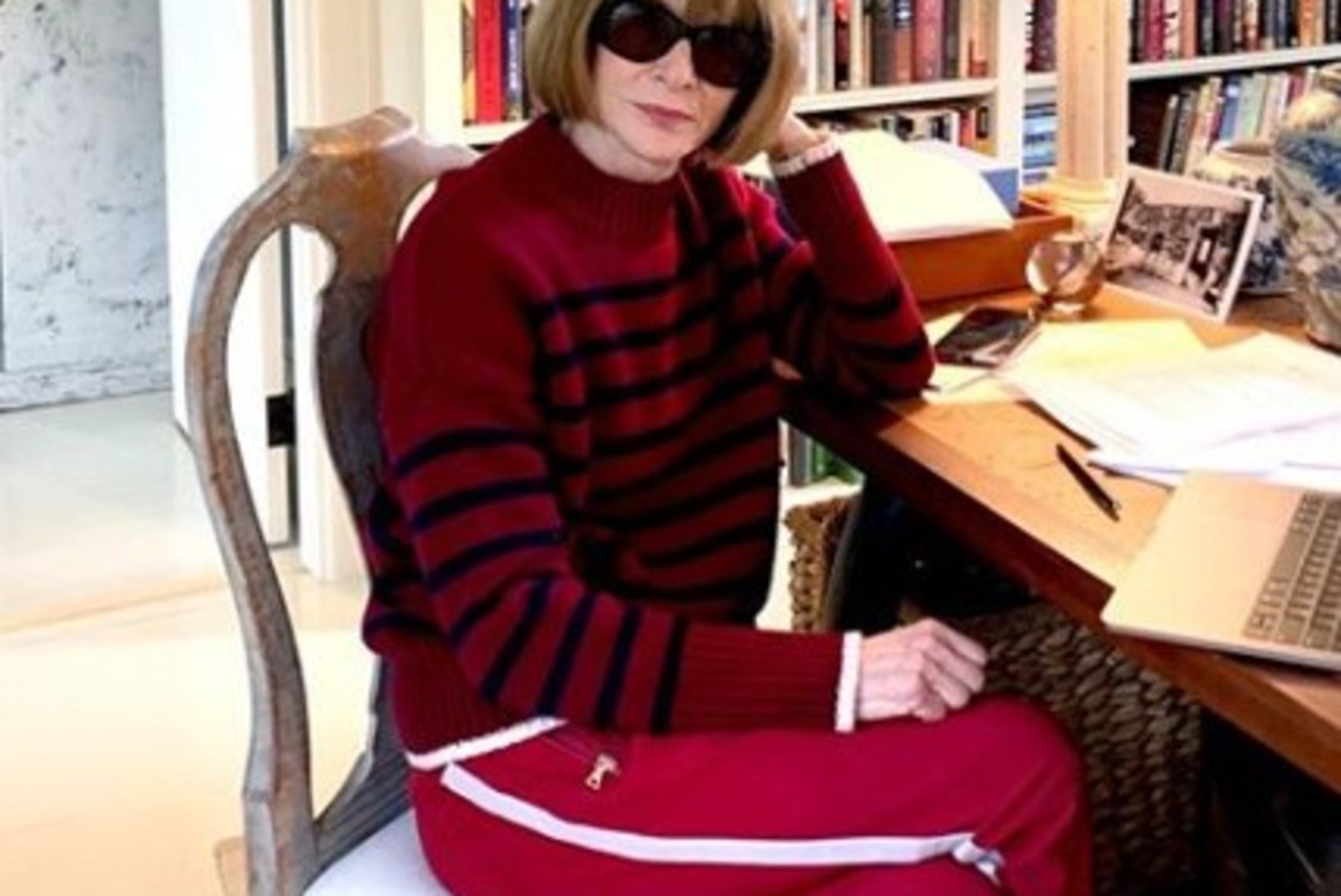 USKUMATU: isegi Vogue'i peatoimetaja Anna Wintour kannab nüüdsel ajal dressipükse!