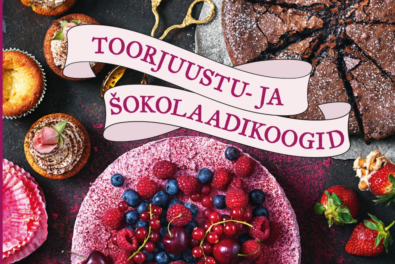 Rootsi koogikuninganna ploomi-toorjuustukook valge šokolaadiga