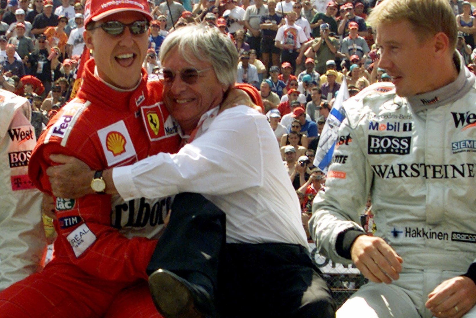 Schumacher tegi kõigile legendidele tuule alla